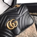 Gucci Marmont Matelassé Mini Bag 446744 Dtdit 1000 - Image 7