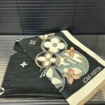 Gift Set: Louis Vuitton Carryall Bag In Monogram Canvas With Zippy Coin Purse And Scarf Monogram Black - Image 3