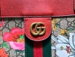 Gucci Ophidia Gg Flora Medium Tote Red 44Cm - Image 6