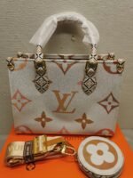 Louis Vuitton Lv By The Pool Onthego PM Yellow 25Cm M22975 - Image 3