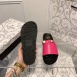 Valentino Rockstud Pink Slide Sandals - Image 9