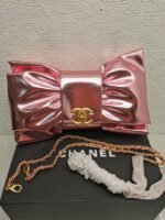 Chanel Clutch Metallic And Gold Metal In Pink 24Cm As5129 B18041 Nzk53 - Image 3