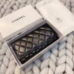 Chanel Long Flap Wallet Black 19Cm - Image 4