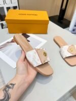 Louis Vuitton Lv Frame Flat Mule 1Acxii - Image 5