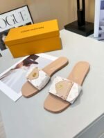 Louis Vuitton Lv Frame Flat Mule 1Acxii - Image 3