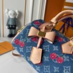Louis Vuitton X Takashi Murakami Speedy Bandoulière 20 Monogram Denim Blue 20Cm - Image 5