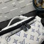 [Super Vip 1:1] Louis Vuitton Rush Bumbag White 30Cm M25227 - Image 4