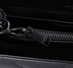 Saint Laurent Loulou Small Chain Bag In Matelassé Y Black Noir 23Cm 494699Dv7281000 - Image 6