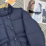 Miumiu Reversible Technical Ponge Down Jacket Blue Ml1320 17Op F0Oqu S Ooo - Image 4