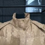 Louis Vuitton Monogram Puffer Jacket Beige 1Aiozf - Image 4