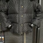 Louis Vuitton Monogram Puffer Jacket Black 1Agaem - Image 7