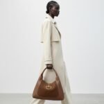 Gucci Softbit Maxi Suede Shoulder Bag Brown 42Cm - Image 6