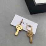Gucci Gg Key Earrings With Crystals 645624 J1D50 8062 - Image 4