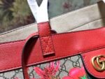 Gucci Ophidia Gg Flora Medium Tote Red 44Cm - Image 3