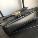 Gucci Marmont Medium Matelassé Shoulder Bag 26Cm 443496 Dtdit 1000 - Image 4