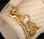 Saint Laurent College Medium In Quilted Leather Beige 24Cm 600279Brm072721 - Image 10