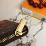 Louis Vuitton X Takashi Murakami Cherry Porte Monnaie Zippy Wallet Brown 19Cm M95006 - Image 9