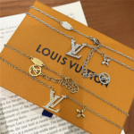 Louis Vuitton Lv Iconic Enamel Necklace Silver M02751 - Image 6