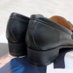 Gucci Unisex Leather Interlocking G Black - Image 2