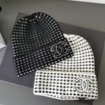 Chanel Cc Wool Beanie Black - Image 4