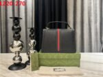 Gucci Gg Matelassé Small Top Handle Bag Black 24Cm - Image 3