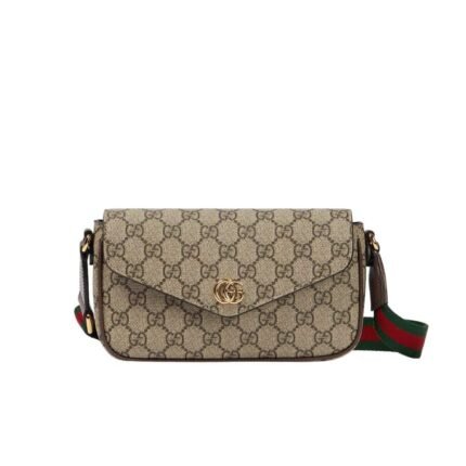 Gucci Ophidia Mini Bag Brown 22Cm 764961 96Iwg 8745