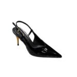 Gucci Women’S Slingback Heeled Pump Black