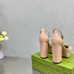Gucci Women’S Platform Pump With Double G Beige - Image 7