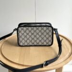 Gucci Gg Shoulder Bag Beige And Black 22Cm 658572 K9Gsn 4075 - Image 4