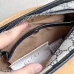 Gucci Gg Shoulder Bag Beige And Black 22Cm 658572 K9Gsn 4075 - Image 6