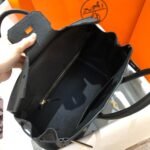 Hermes Birkin 25 Togo Leather Gold Hardware Black 25Cm - Image 3