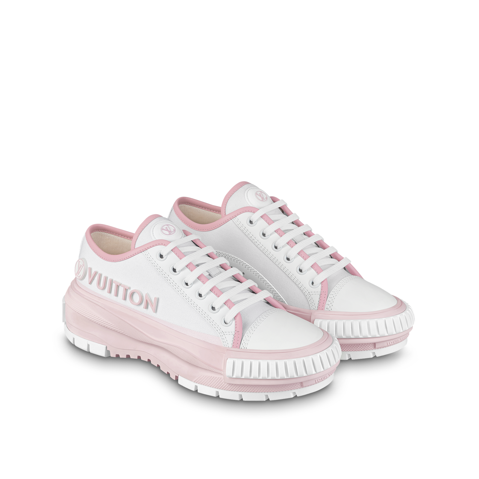 louis-vuitton-lv-squad-sneaker-shoes-AN6U2AAGRC_PM1_Side-view Louis Vuitton Squad Sneaker Rose Clair Pink 1Aacw0 - Image 1