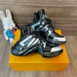Louis Vuitton Archlight Sneaker Black And Silver - Image 2
