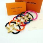Louis Vuitton Lv Volt Upside Down Play Large Bracelet Yellow Gold Q05413 - Image 2