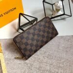 Iconic Set: Louis Vuitton Damier Ebene Neverfull Gm And Zippy Wallet Damier - Image 8