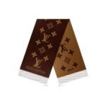 Louis Vuitton Reykjavik Scarf Dark Brown M78125