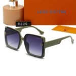 Louis Vuitton Monogram Square Glasses Green - Image 2