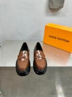 Louis Vuitton Lv Record Loafer Brown - Image 3