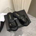 Summer Set: Chanel Bolsa Grand Tote Black 33Cm And Slide Cc Logo Black - Image 8