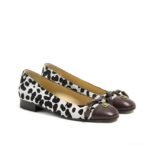 Valentino Valet Du Roi Ballerina In Pony Leopard Print 7W2S0Mr8Ess Bnb