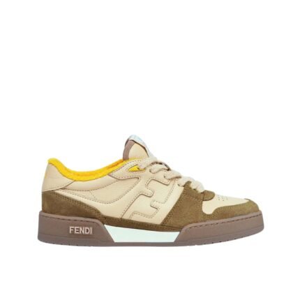 Fendi Match Low Tops Beige 8E8252Ahh2F1Fhu
