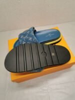 Louis Vuitton Pool Pillow Flat Comfort Mules Blue 1Acjvh - Image 4
