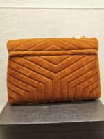 Saint Laurent Loulou Medium In Suede Cinnamon Brown 31Cm 5749461U8C77761 - Image 3