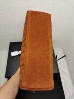 Saint Laurent Loulou Medium In Suede Cinnamon Brown 31Cm 5749461U8C77761 - Image 4