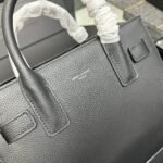 Saint Laurent Sac De Jour Baby In Grained Leather Black 26Cm - Image 6